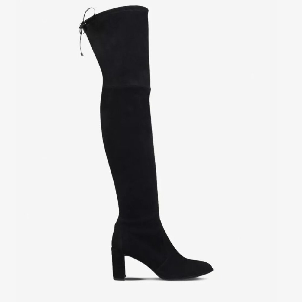STUART WEITZMAN Tieland suede over-the-knee boots